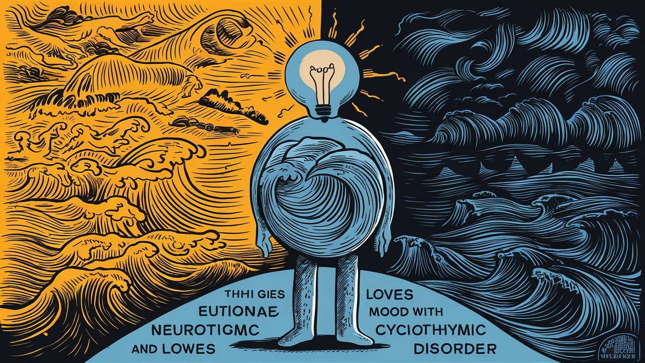 Neuroticism and Cyclothymic Disorder: Navigating Emotional Rollercoasters